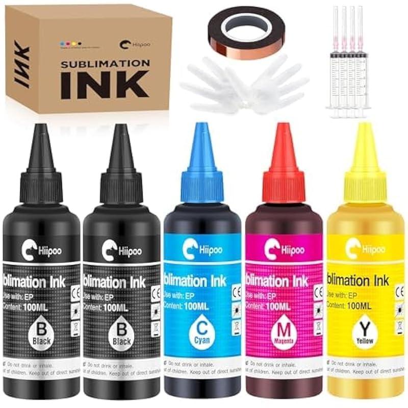 Mi experiencia con la tinta de sublimación Hiipoo de 500 ml.