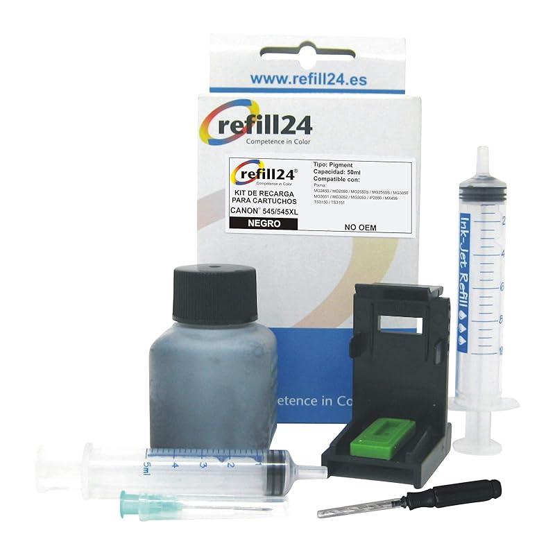 Mi opinión sobre el kit de recarga de tinta Canon 545 de 50 ml.