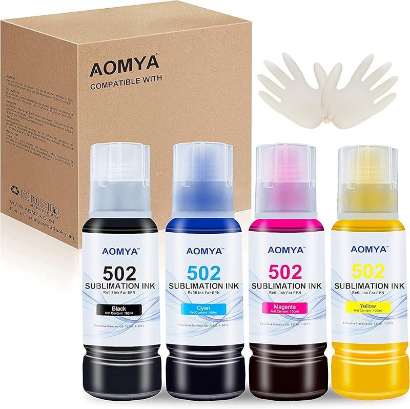 Mi opinión sobre la tinta de sublimación T-502 para impresoras Epson.